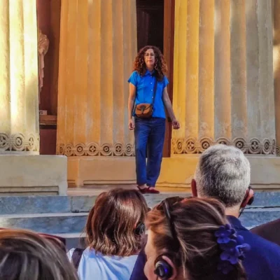 Teresa Mannino, una guida speciale per l’Orto Botanico di Palermo
